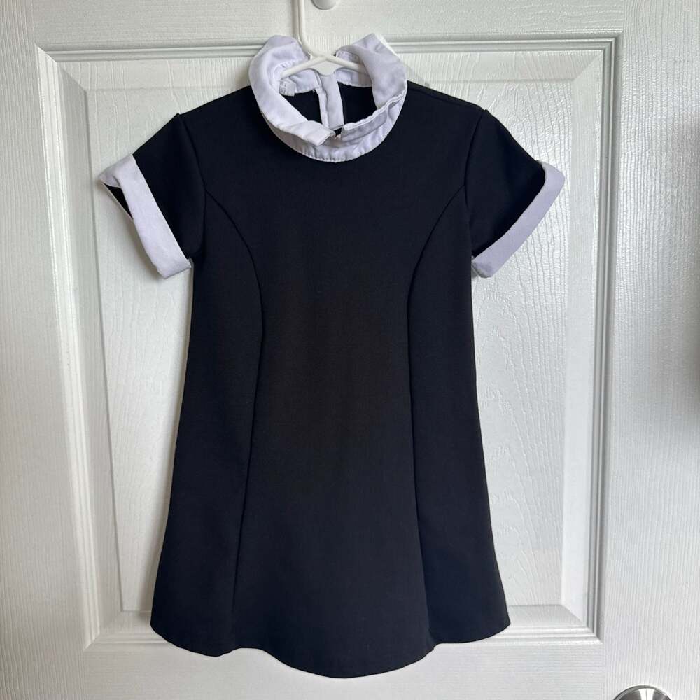 Spirit Halloween Wednesday Addams Costume Size 5T/6T